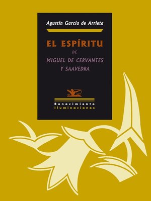 cover image of El espíritu de Miguel de Cervantes y Saavedra